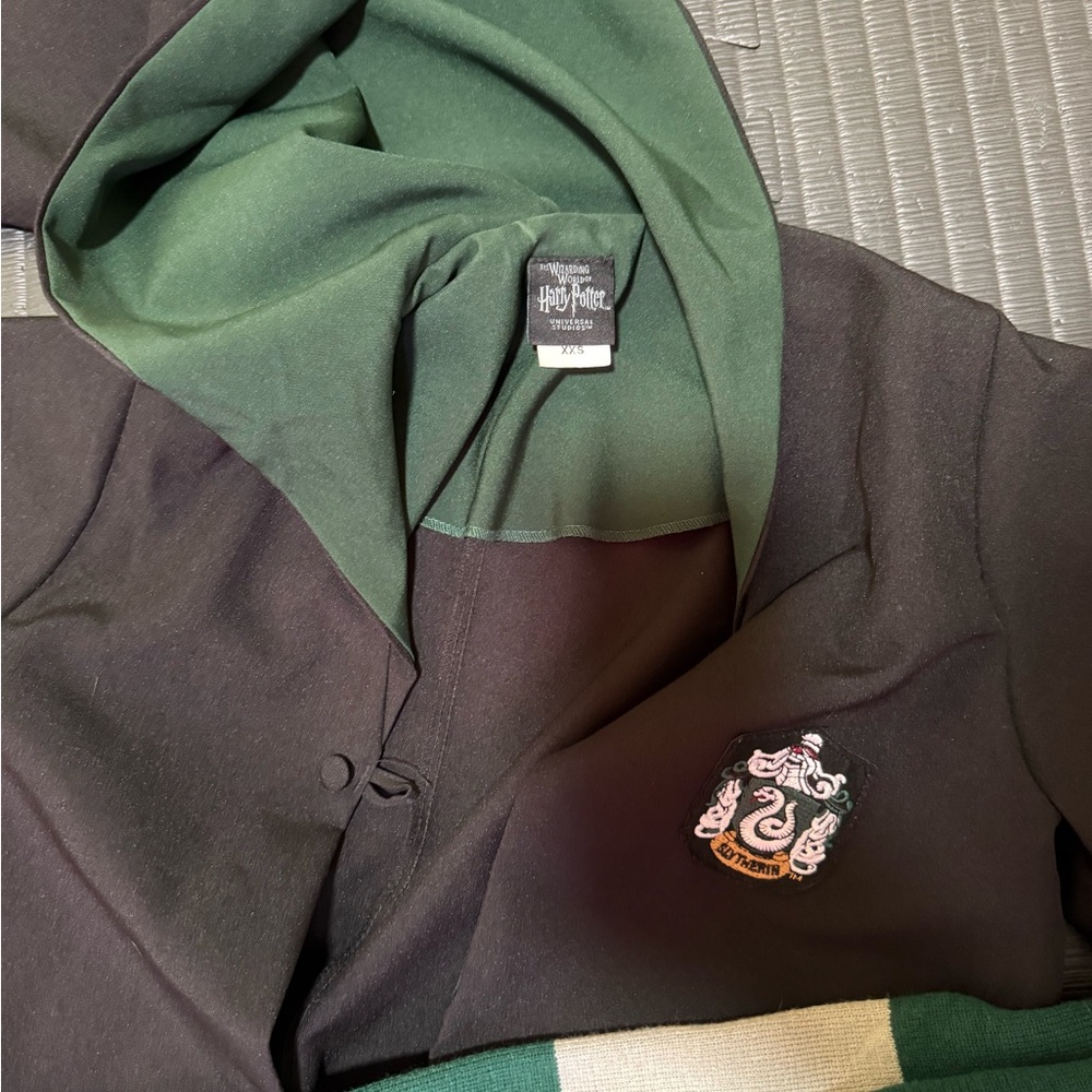 Harry Potter Slytherin Black and Green Jacket